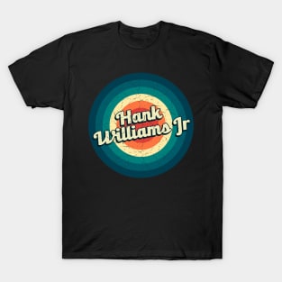 Graphic Williams Jr Name Retro Vintage Circle T-Shirt